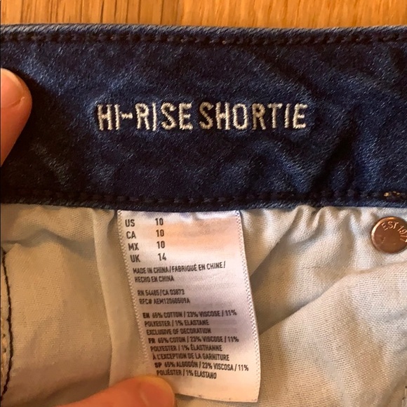 American Eagle Super Stretch Hi Rise Shortie - Picture 5 of 9